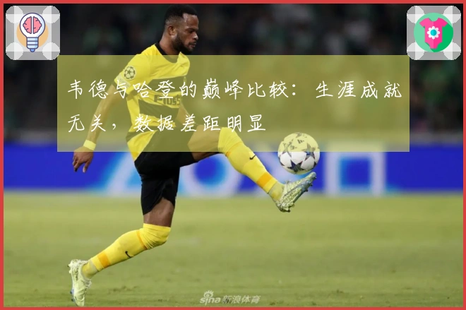 韦德与哈登的巅峰比较：生涯成就无关，数据差距明显