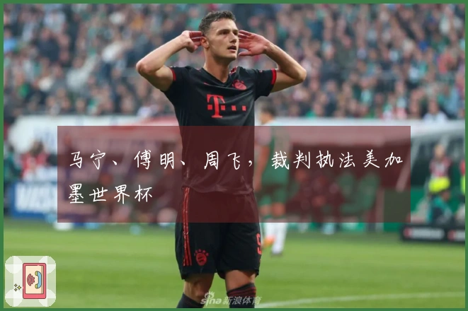 马宁、傅明、周飞，裁判执法美加墨世界杯